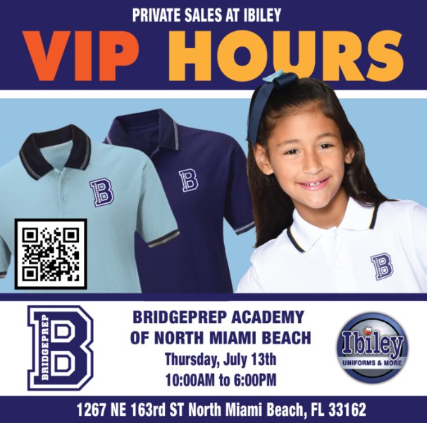 Ibiley Private Uniform Sale 